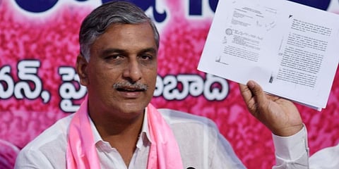 Telangana Finance Minister T Harish Rao. (File Photo | Sangapandian, EPS)
