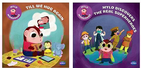 Navneet’s new titles- Till We Hug Again and The Real Superheroes