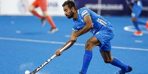 Indian hockey forward Gurjant Singh (Photo | Hockey India Twitter)