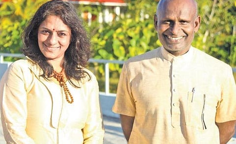 Pradnya Patil and Guru Yogi Sivan