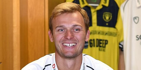 Danny Briggs (Photo | Warwickshire CCC Twitter)