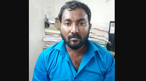 Raven Bistro, one of the duo who duped the victim and stole her jewels. (Photo | Express)