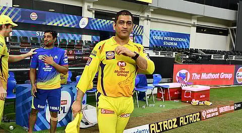 MS Dhoni captain of Chennai Super kings. (Photo | IPL)