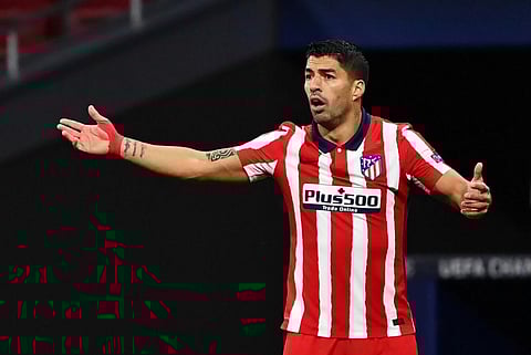Atletico Madrid's Uruguayan forward Luis Suarez. (Photo | AFP)