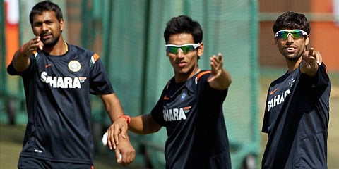 Indian fast bowler Sudeep Tyagi (Photo | PTI)