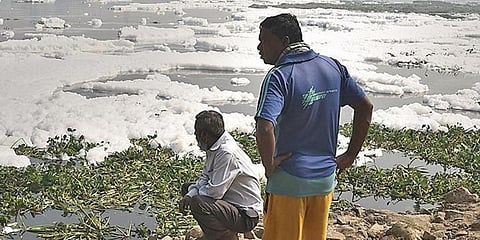 Delhi generates around 720 million gallons of wastewater per day.