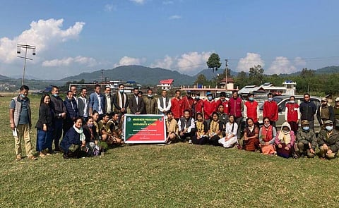 An awareness programme on Bio-diversity Act, in Ziro, Arunachal (Photo | EPS)
