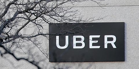 An Uber office is seen in Secaucus. (Photo | AP)