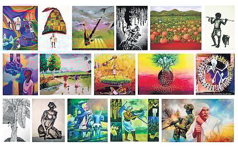 Artists protest against controversial farm bills