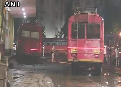 Maharashtra State Road Transport Corporation  bus. (Photo| Twitter)