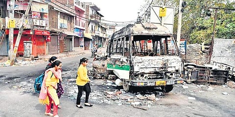 Over 50 people had died and more than 200 were injured in the northeast Delhi riots in February | Express file