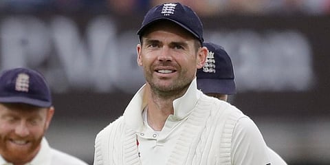 England cricketer James Anderson (Photo | PTI)