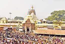 File photo of devotees thronging Jagannath temple during Kartika Purnima. (Photo | EPS)