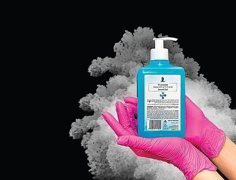 Staying safe with sanitiser