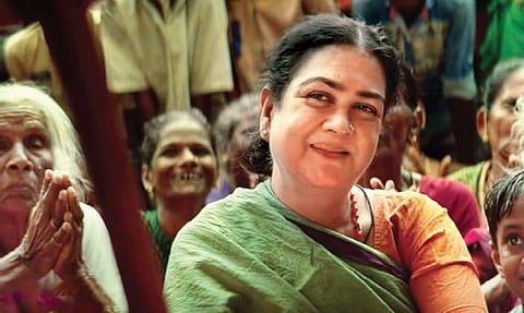 Take Boomi’s relationship with Pechi, Maara’s mother, played to excellence by Urvashi