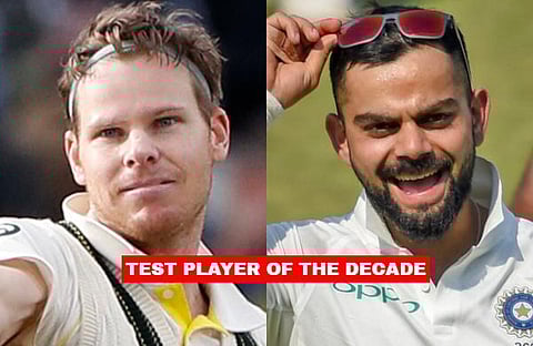 International Cricket Council has come up with the list of nominees for ICC Men's Test Player of the Decade Award. Check out the players who have made it to the list. (Photo | PTI)