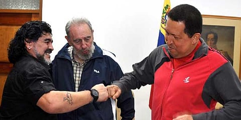 Did you know Diego Maradona tried to form a union of professional footballers for years? The idea goes hand in hand with his decision to get faces of Leftwing leaders Che Guevara and Castro tattooed on his body. A staunch critic of the US, the Argentine f