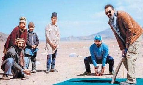 A scene from the movie Torbaaz