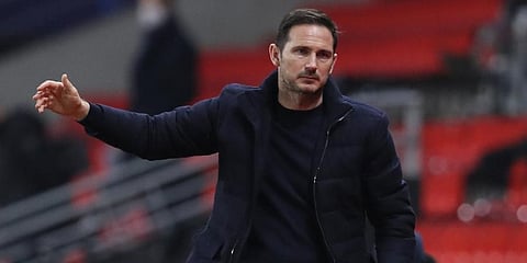 Chelsea manager Frank Lampard (Photo | AP)