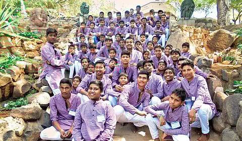 Children at Parivartana in Kakinada on Saturday I Experess