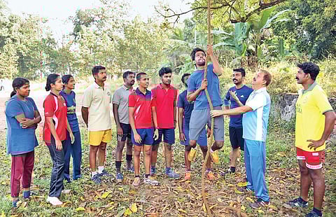 To help them rise in life, Rasheed trains for free
