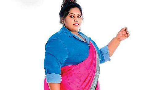 Induja Prakash is now tasting success as a plus-sized fashion model.