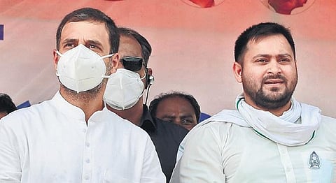 Rahul Gandhi campaigned during the first two phases of the polling and is scheduled to visit the state again on November 3-4  | PTI