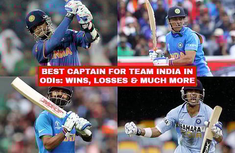 As the debate over the necessity of change in ODI captain for Team India has once again started, let us take the look at the list of Indian cricketers who have led the 'Men In Blue' in ODI cricket. (Photo | Agencies)