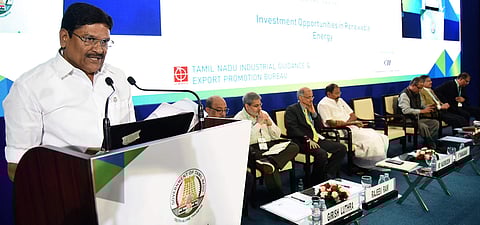 Tamil Nadu  Industries Minister M C Sampath (File Photo | EPS)