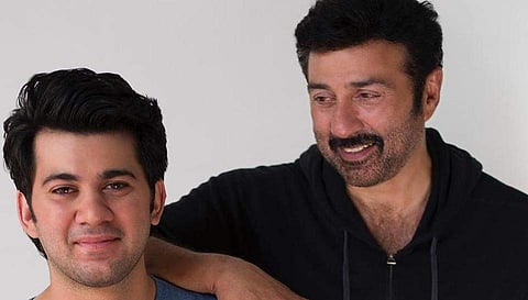 Sunny Deol with son Karan Deol (Photo | Instagram)