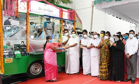 “While the CM has launched three trucks in the first phase now, 50 more trucks are expected to come soon,” an official said.