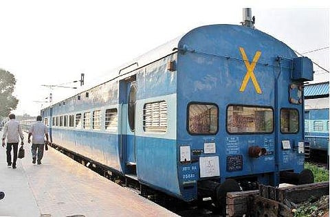 Trains were last operated on March 24 before the lockdown.