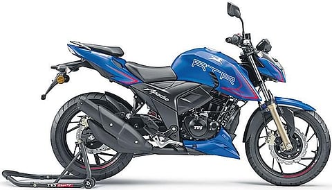 TVS Apache RTR 200 4V.