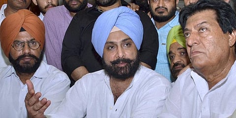 Punjab CM Amarinder Singh's son Raninder Singh (Photo | PTI)
