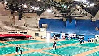 DRR Municipal Indoor Stadium in Vijayawada (File photo| EPS)