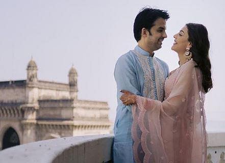 Actress Kajal Aggarwal and husband Gautam Kitchlu (Photo | Instagram)