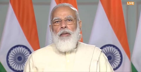 PM Narendra Modi (Photo| Twitter screengrab)