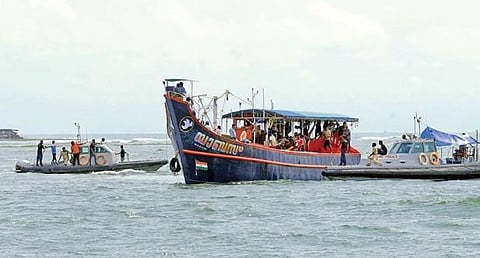 Image of a fishing boat used for representational purpose only. (File Photo | EPS)