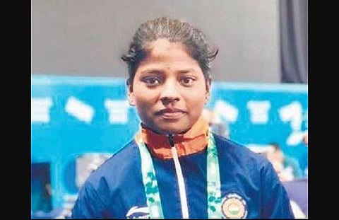 Weightlifter Sneha Soren
