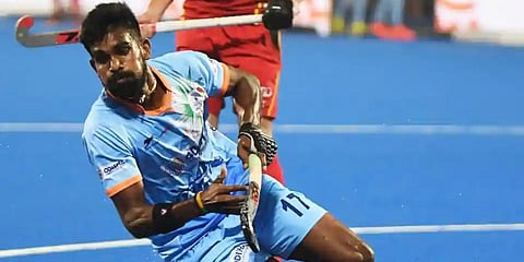 India midfielder Sumit (Photo | AFP)