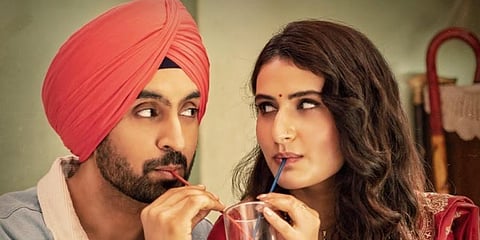 A still from 'Suraj Pe Mangal Bhari'.