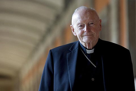 Cardinal Theodore Edgar McCarrick poses for a photo in Rome. (Photo | AP)
