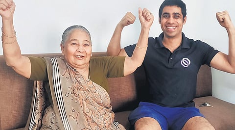 Gymming with grandma