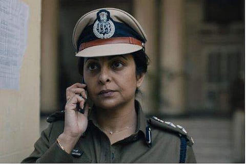 Shefali Shah in 'Delhi Crime' (Photo| Netflix)