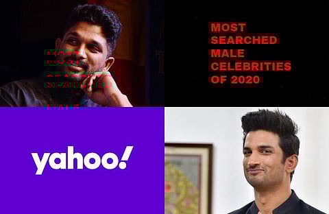 Yahoo's 2020 Year in Review for India gives an idea of the year's top newsmakers and events, based on anonymised daily search habits of users. Check out Yahoo's list of 10 Most Searched Male Celebrities in India in 2020. (Photo | EPS and PTI)