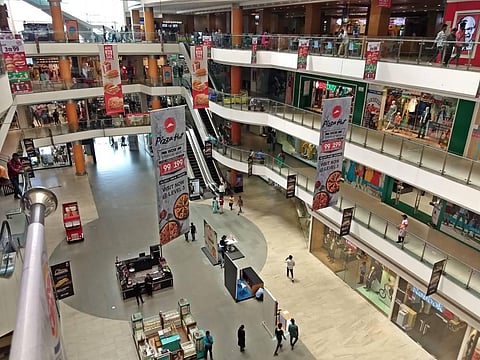 A shopping mall in Vijayawada. (File Photo | EPS)