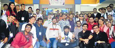 Group picture of participants, judges, presenters and sponsors from Inclusive Stem Confluence 2020