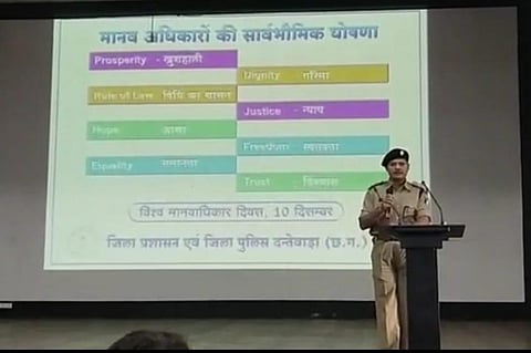 Universal Declaration of Human Rights can now be read in a language spoken by the sizeable population of tribals in Chhattisgarh. (Photo | EPS)