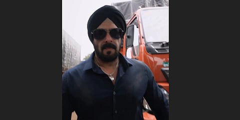 Salman Khan's first look from 'Antim'