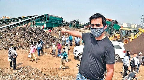 3 lakh MT of waste processed by EDMC at Ghazipur site, Gambhir lauds efforts